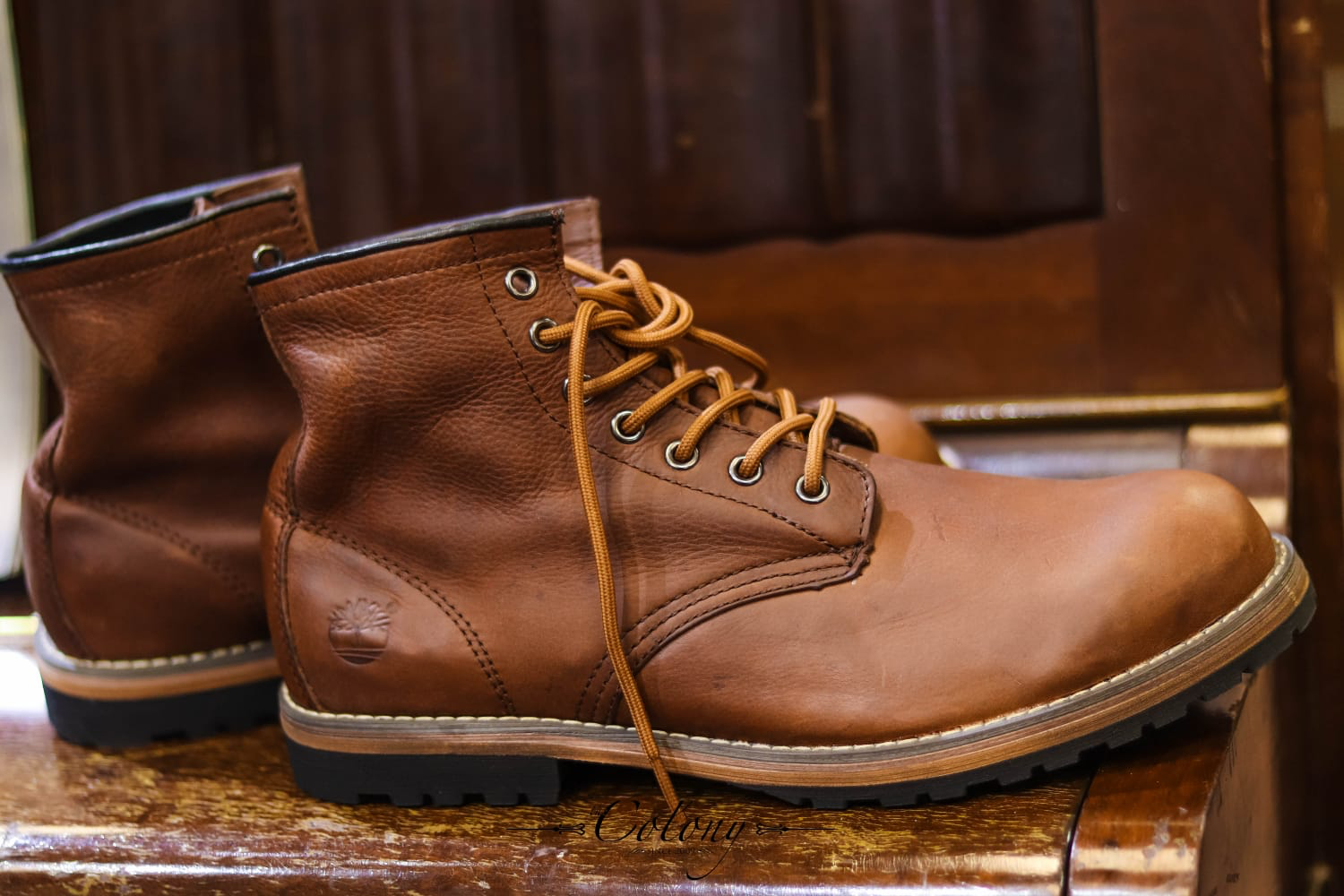 Men's Timberland Real Leather Ankle Boots